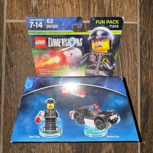 LEGO Dimensions Bad Cop Fun Pack - Black and Yellow